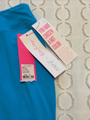 Lilly Pulitzer UPF 50+ Theah Skort Turquoise Oasis‎ NWT size XL thumbnail 6