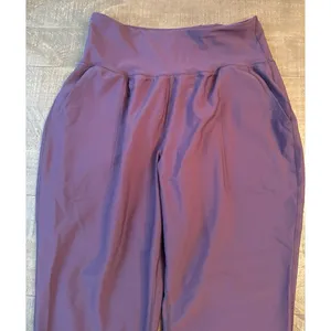Old Navy Women's Active Purple Powersoft High Rise Go Dry Joggers Size Large thumbnail 2