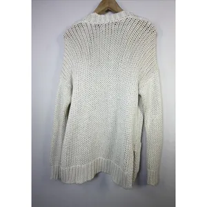 Abercrombie & Fitch Cream Cardigan Pockets medium cottagecore bohemian sweater thumbnail 9