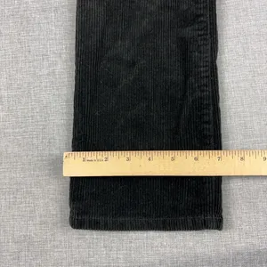 Lauren Ralph Lauren Corduroy Pants Womens 4P Black Petite Stretch Bootcut LRL thumbnail 8