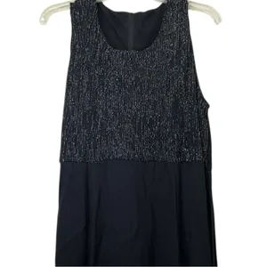 Vintage 90’s‎ Black Metallic Bodice Maxi Holiday/Party Dress NWT thumbnail 4