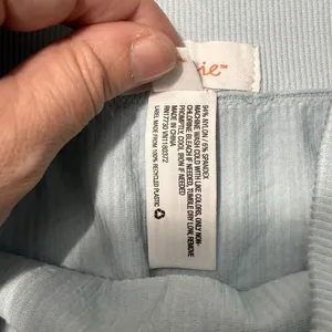 Colsie Light Blue Ribbed Seamless Lounge Shorts High Waisted Womens Large‎ thumbnail 6