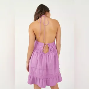 Free People Desert Days Mini Dress Orchid Size Small thumbnail 2