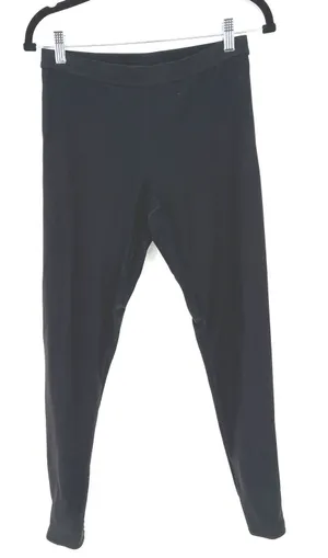 Nike‎ Dri-FIT Womens Black Running Leggings Athletic Tights Ankle Zip Pockets M thumbnail 1