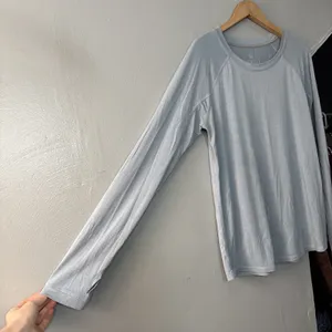Free Fly Tee Shirt Size Large Blue Bamboo Shade Base Layer Long Sleeve Gorpcore thumbnail 2