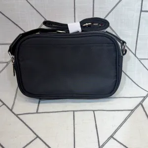 Brighton Crossbody Bag Small Black Heart Webbed Strap Camera‎ Bag thumbnail 8