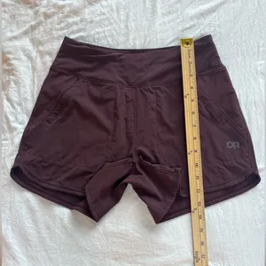 Outdoor Research Women's‎ Athletic Shorts in Deep Purple thumbnail 6