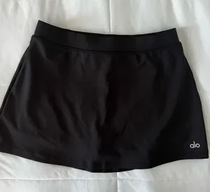 alo black tennis skirt mini size xs thumbnail 1