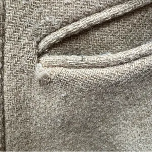 J. Crew Cocoon Coat Italian Stadium-Cloth Wool Blend Nello Gori Beige 2 thumbnail 8