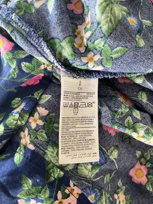 Old Navy Floral Mini Sundress Cottagecore Small Blue Pink Feminine Summer Casual thumbnail 8