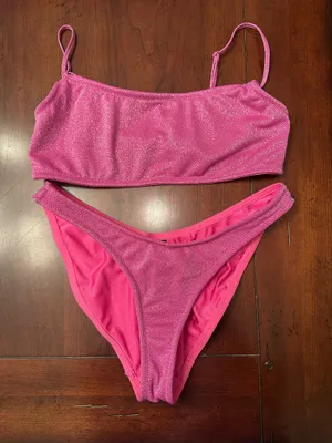 Fuchsia Triangl Bikini  thumbnail 1