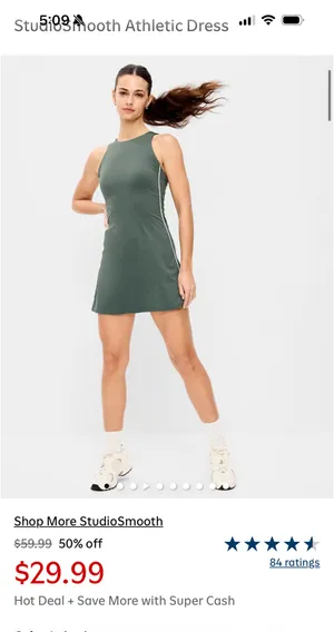 Old Navy Athletic Dress thumbnail 3
