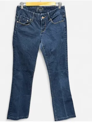 Seven7 Y2K Ultra Low Rise Bootcut Jeans 28 Hip Hugger McBling Indie Sleaze thumbnail 8