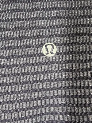 Lululemon Purple‎ Striped Run Swiftly Tech Top thumbnail 4