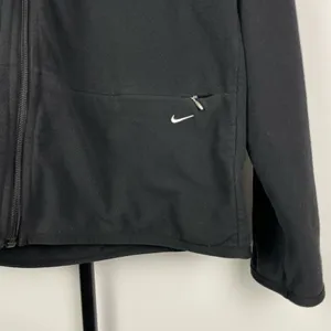 Vintage Nike‎ Black Therma Fit Microfiber Fleece Full Zip Sweater thumbnail 4