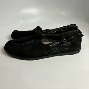 Bobs faux fur‎ lined flats leather lining size 8 thumbnail 3