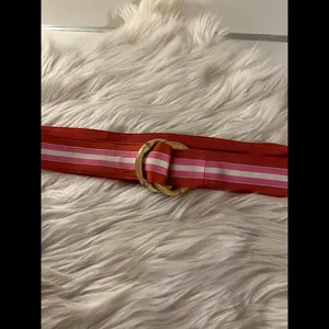 J.Crew Striped Ribbon Belt with Bamboo Buckle thumbnail 3