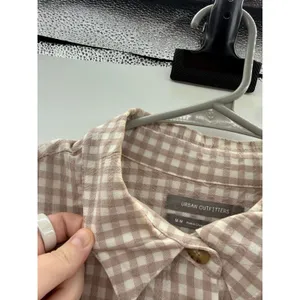 Urban‎ Outfitters Laila Seersucker Midi Dress Womens M Pink Gingham Cottagecore thumbnail 6