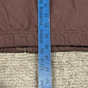 Tentree Jacket Womens Medium Zip Quilted Crop Outdoors Pockets Organic Cotton thumbnail 11
