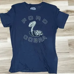 Lucky Brand Ford Cobra Short Sleeve Tee Shirt Women’s Medium thumbnail 1