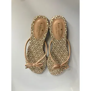 Kate Spade New York mistic bow thong sandals flip flops light pink womens size 7 thumbnail 6