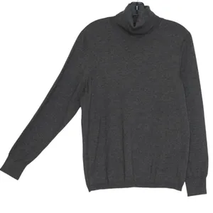 Talbots Turtleneck Sweater Minimalist Academia Old Money Quiet Luxury Gray XL thumbnail 2