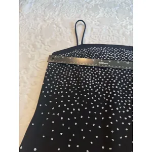 Onyx Nite Black Silver Sequin Strapless Evening Dress~ Size 10 thumbnail 9