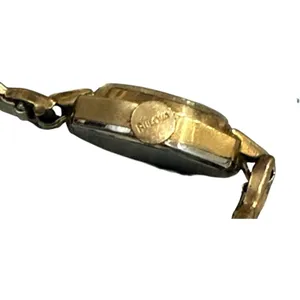 Bulova Women's Watch 10K RGP Bezel Gold Tone‎ Dainty Expansion Band Vintage thumbnail 3