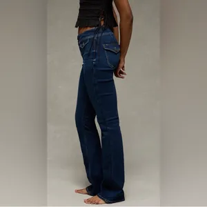 American Eagle Low-Rise Kick Boot Jeans thumbnail 5