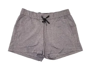 lululemon athletica Heather Gray Drawstring Skort with Pockets thumbnail 1