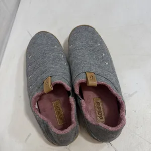 Olukai Lania Kilohana Slippers Gray Pink Quilted Lounge Slide Shoes Womens Sz 8 thumbnail 5