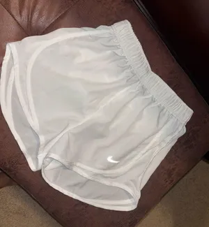 White Nike Shorts Dri-Fit Running thumbnail 1