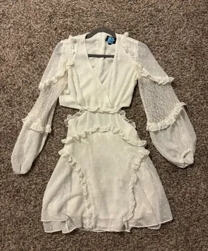 Bardot White Mini Dress thumbnail 3