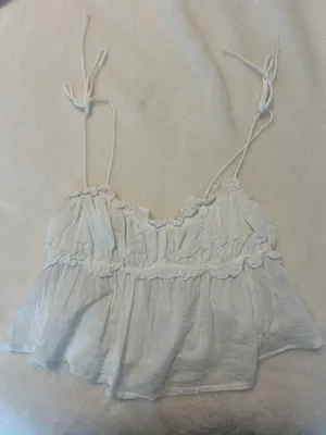 Princess Polly White Tank Top thumbnail 1