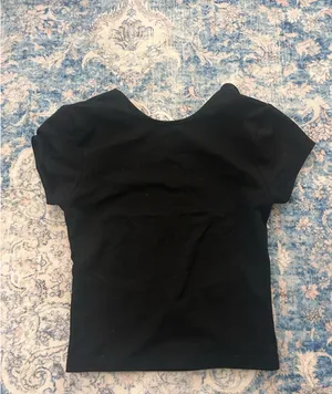 Black Edikted Backless Top  thumbnail 2