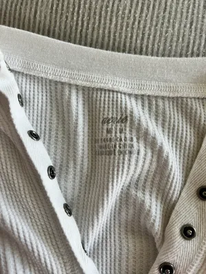 Aerie White Long Sleeve thumbnail 3