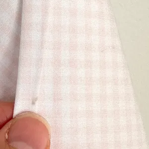 Abercrombie & Fitch Icon Button up Shirt Peach/Pink White Check Sz M Preppy Twee thumbnail 8