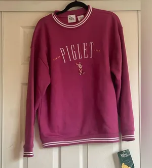 Disney NWT Disneyland Parks Winnie the Pooh Crewneck Piglet thumbnail 1