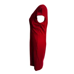 Kinji Red Velvet Off Shoulder Midi Dress Japanese Harajuku Medium thumbnail 6