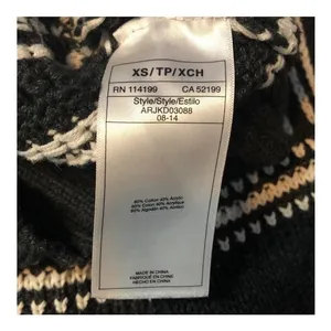 Roxy Knit Sweater Dress XS Gray White Cozy Cabin Core Fall Winter Dress thumbnail 13