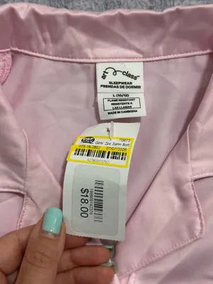 Art Class Girls’ Pink Satin Pajama Set — Size L (10/12) — New with Tags thumbnail 7