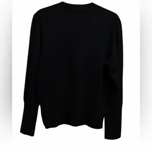 J. Crew Black Wool Blend Knit Sweater thumbnail 4