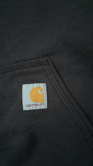 Carhartt Hoodie black thumbnail 3