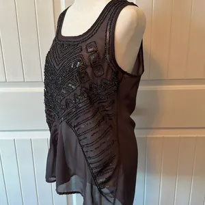 Studio Y SHEER BEADED BLOUSE thumbnail 3