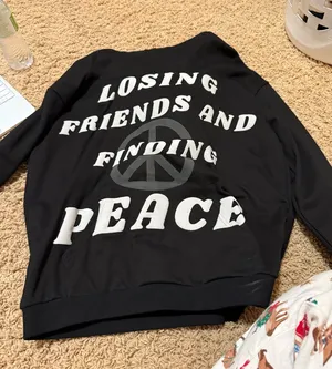 Fair Trade Hoodie Black thumbnail 1