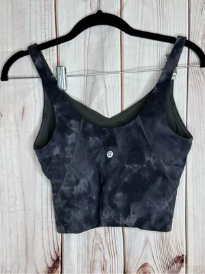 Lululemon Align Tank in Diamond Dye Pitch Grey Graphite Grey Size 8 thumbnail 3
