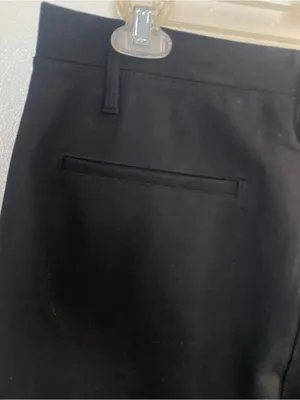 Quince Womens L Large 34x29 Black Ultra Stretch Ponte Pants 4 Pocket Casual NWT thumbnail 7