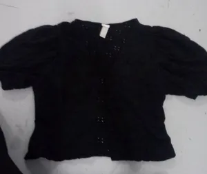 Knitted Ladies' Petite Cardigan in Black By H&M thumbnail 1