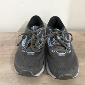 Brooks Glycerin 18 Running Shoes, Grey/Blue, Women's 6.5 running workout thumbnail 2