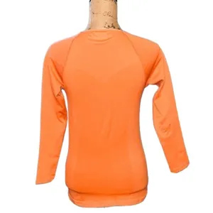Womens Patagonia Capilene orange shirt M thumbnail 2